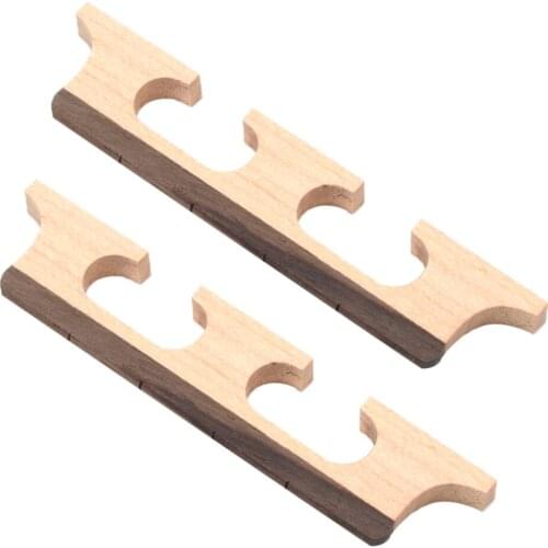 Pack/2pcs DIY Rosewood Maplewood Saddle Bridges for Banjos Accessory
