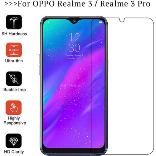 9H Protective Glass Screen Protector For OPPO oppo Realme 3 Pro Realme3 realme 3 pro Real me 3 realme3 Tempered Glass Film