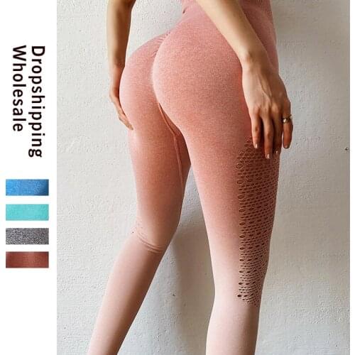 Women Fitness Legging Mujer Sexy Push Up High Waist Leggins Activewear Gym Seamless Leggings Feminina Bubble Buttock Girl