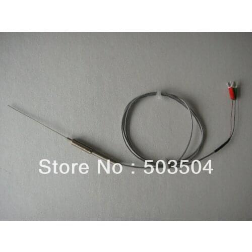 2PCS Per Lot Free Shipping 2*150mm Mineral Insulated thermocouple with cable 0-600C, K type Free Shipping