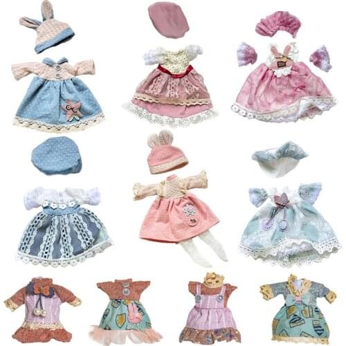 3Pcs Children 16cm clothes 31cm doll clothes princess kindergarten gift box toys clothes accessories