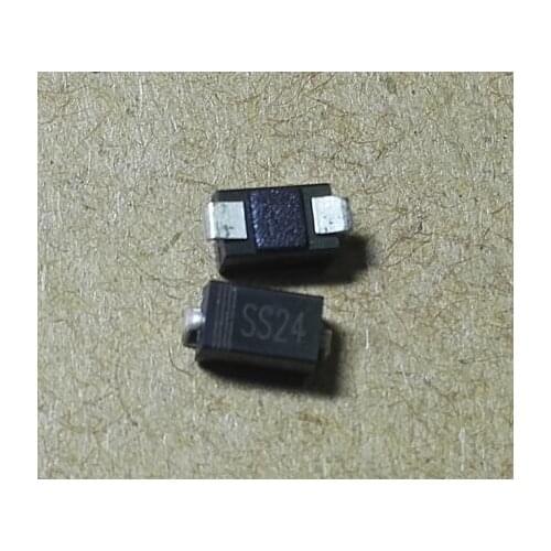500PCS SS24 2A 40V SMA SR240 DO-214AC