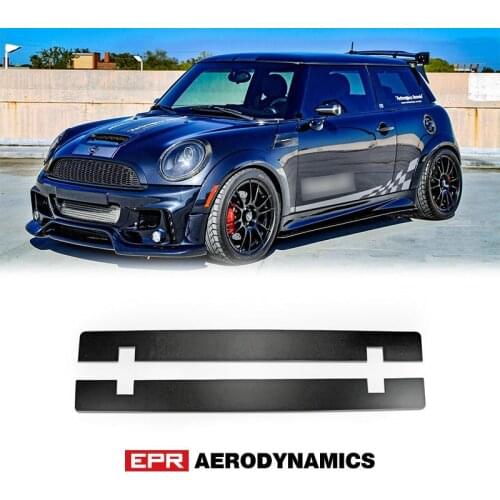 Car Accessories For Mini cooper R56 Ver.2.11/2.12 AG-Style Side Skirt Underboard Fiberglass Door Step Cover Tuning Body Kit