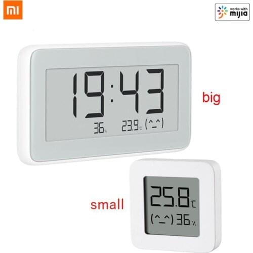 Xiaomi Bluetooth-compatible Digital Thermometer Temperature Humidity Sensor LCD Screen Hygrometer Moisture Smart Linkage Mi APP