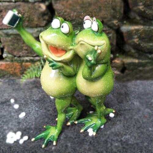 Festival frog 2017 new home pastoral wind frog self-timer ornaments birthday students gifts wonderful gift fashion gifts