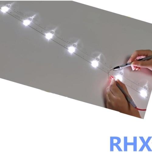 TV Lamps Kit LED Backlight Strips For DEXP H32D8000Q H32D7000Q LED Bars Bands CC02320D570V02 Rulers CC02320D570V12 CV315PW07S