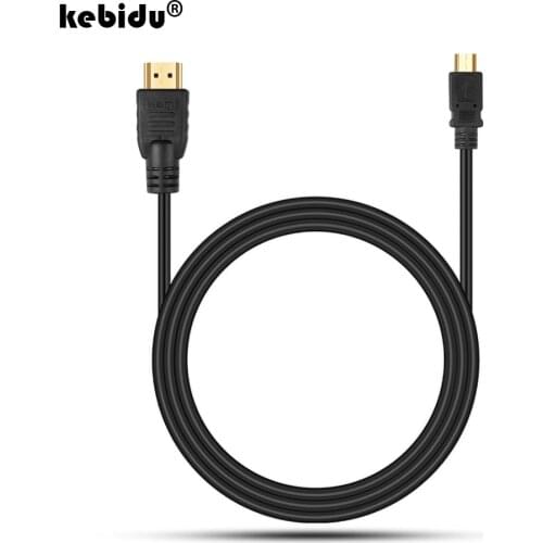 Kebidu 1.5m Universal 5pin Micro USB To HDMI-compatible Cable For Samsung Galaxy Note 3 S2 S3 S4 S5 1080P HDTV Adapter