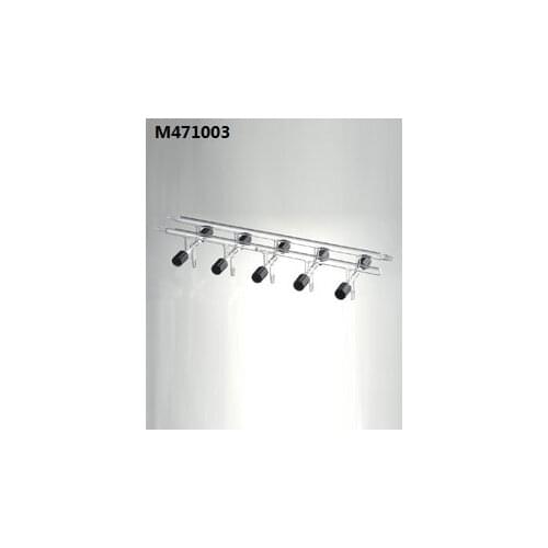 M471003 Manifold, Vacuum/Inert gas, Double, Number of ports:3, 0-4mm, Overall width:350mm front-left rear-left-right hose