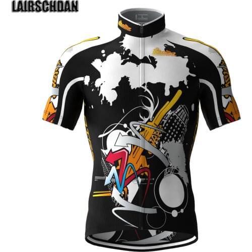 LairschDan Maillot Ciclismo Hombre 2021 Man Cycling Jersey Tops Summer Riding Bicycle Shirt Cycle Clothes Mountain Bike Clothing