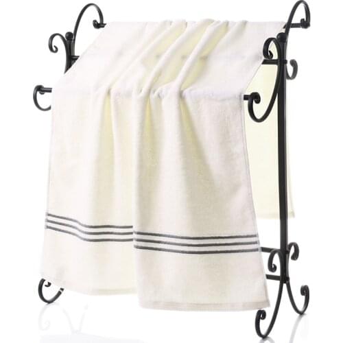 Hotel Bath Towel Set Cotton White Hotel Bath Towel 70*140