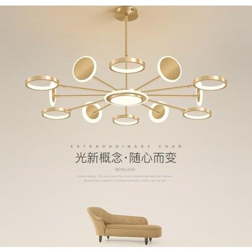 Nordic kitchen chandeliers modern led chandelier подвесные светильники ventilador de techo lamparas de techo