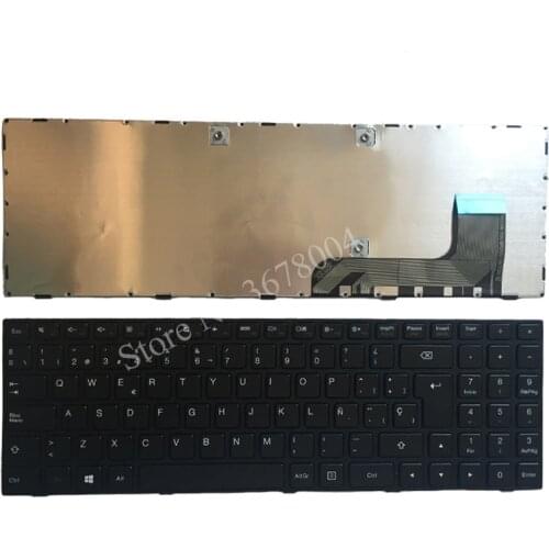 New Spanish keyboard for Lenovo Ideapad 100-15 100-15IBY 100-15IB B50-10 SP laptop keyboard black