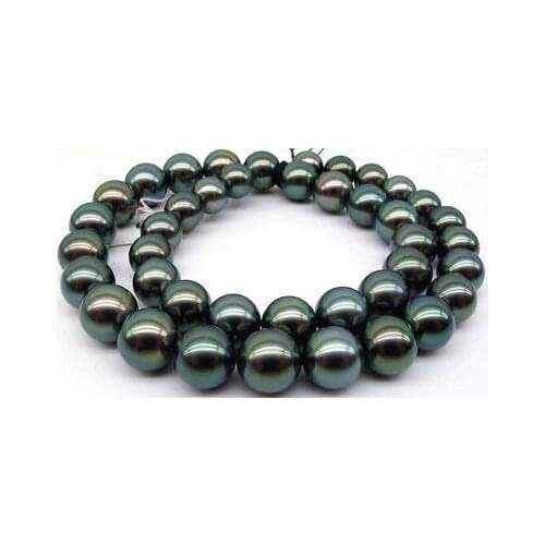 HUGE 18"10-11MM NATURAL SOUTH SEA WHITE ROUND PEARL NECKLACE