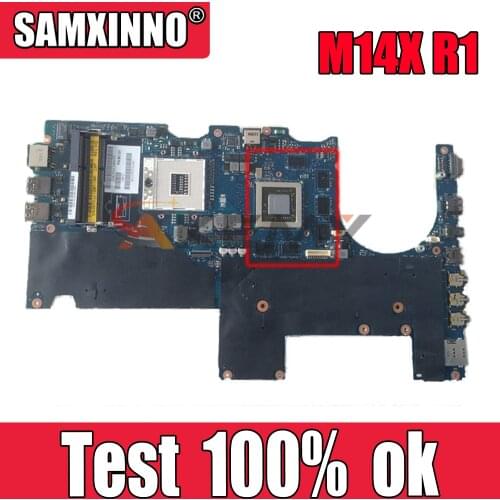 Original Laptop motherboard For DELL Alienware M14X R1 HM67 Mainboard CN-0XYCJJ 0XYCJJ PALB0 LA-6801P N12E-GE-B-A1