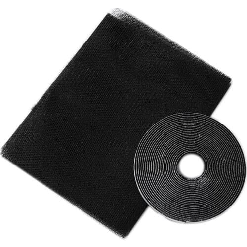 Bug Flying Door Self Room Window Protector Black Screen Curtains 130x150cm Nets Netting Anti Curtains Insect Indoor Mosquito New