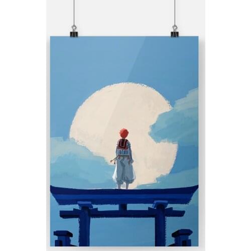 Akaza Demon Slayer Kimetsu no Yaiba anime Canvas poster Painting wall Art decor Living room Bedroom Study Home Decoration Prints