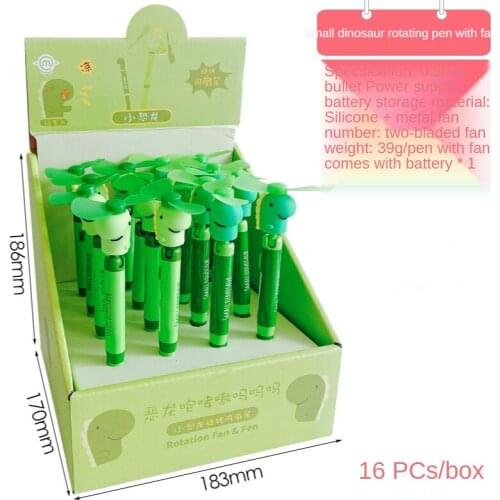 0.5mm Fan Pen Cute Creative Stationery Students with Multifunctional Fan Pen Battery Electric Kawaii Pen