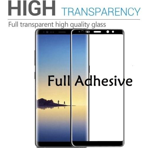 5D Curved Full Glue Case Friendly Tempered Glass Full Adhesive Screen Protector For Samsung Galaxy S10 S9 S8 plus note10 plus 9