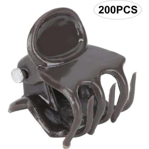 200Pcs 1.5cm Plastic Plant Clip Flower Stem Support Fixing Clamp Clips Garden Greenhouse Vegetables Tomatoes Clips Plants