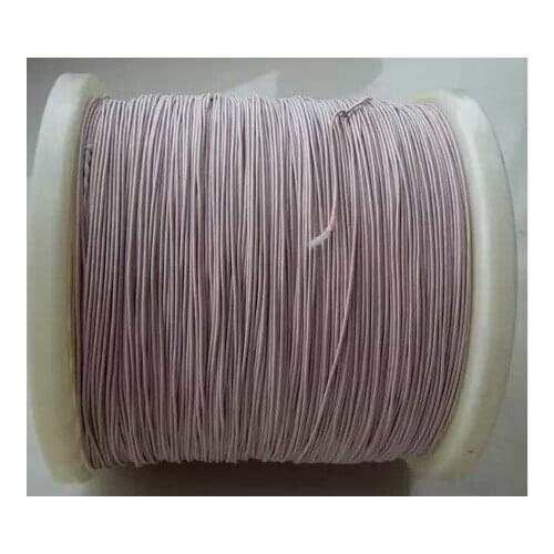 0.1mmX64 strands,(10m /pc) Mine antenna Litz wire,Multi-strand polyester silk envelope braided multi-strand wire