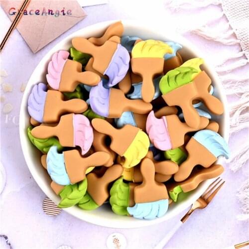 10pcs Cute Brash Girl Hair Jewelry Lovely Princess Flatback Cabochon Scrapbook DIY Embellishment Beauty Kawaii Phone Accessories