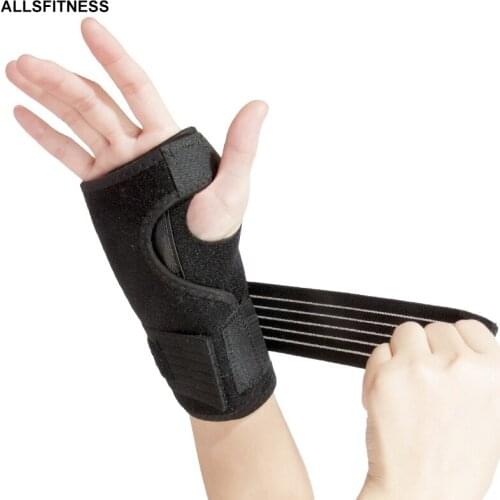 2Pcs Compression Wrist Support Elastic Bandage Hand Brace Thumb Stabilizer Arthritis Sprain Carpal Tunnel Splint Wrap Protector