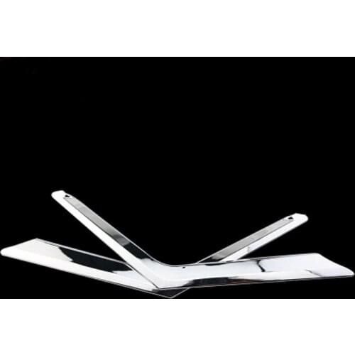 Car ABS Chrome Front Grille Decoration Cover Trim Grilles Stickers For Nissan X-trail X trail Xtrail Rogue T32 2014 - 2016