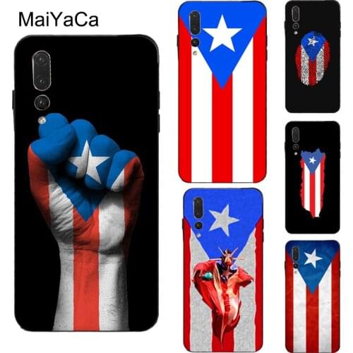MaiYaCa Puerto Rico Flag Case For Huawei Honor 8X 9X 9 10 Lite 20 Pro 10i 7A Pro 7C 8A 8C 8S Y6 Y9 Y7 2019 Nova 5T