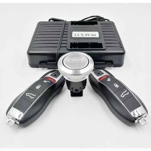For Porsche Cayenne 2006-2010 Add Push Button Start Stop System PKE Keyless Entry System and Remote Start System Plug and Play