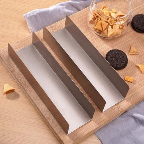 Short Type Baking Mold U-Shaped Cranberry Biscuit Mold Carbon Steel Non-Stick Coating Special Accessories For Cookies DIY Bread