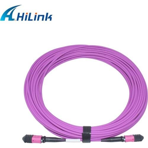 MPO/MTP Patch Cord 12cores breakout cable OM3/OM4 Multimode Female Type B For 40G QSFP+ Module Trunk Cable