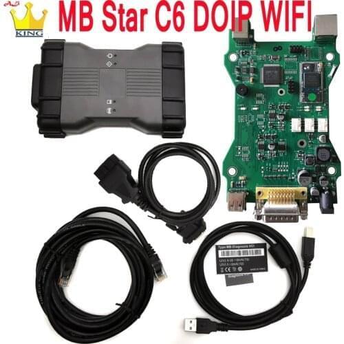 MB Star C6 SD CONNECT Multiplexer PLUS DoIP CAN VCI diagnosis Tool With Software HDD SSD AUTO Car Diagnostic Tool MB than c4 c5