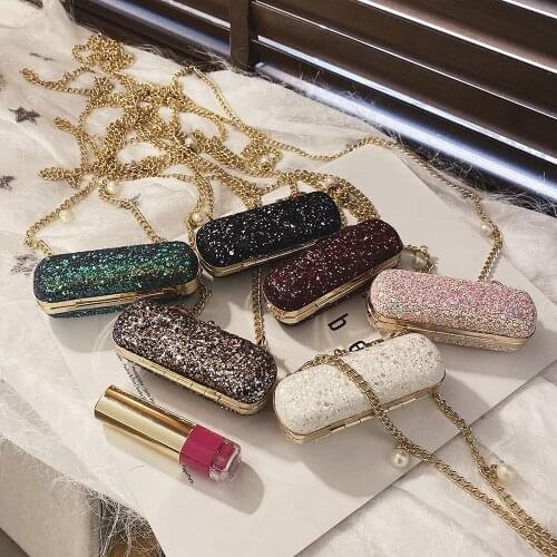 Mini Lipstick Holder Cute Bags For Women 2020 Mini Purses And Handbags Luxury Designer Crossbody Bag Wholesale Luxury Handbags