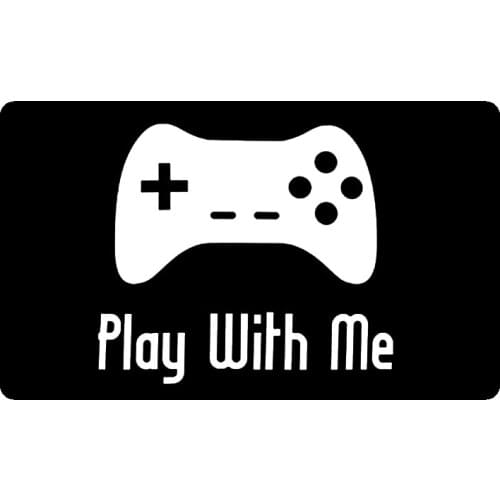 Fashion Play With Me Game Doormat Home Decoration Entry Non-slip Door Mat Rubber Washable Floor Home Rug Carpet