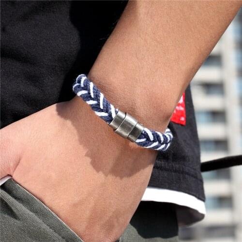 Fashion Popular Cotton and Linen Color Bracelet Cotton Bracelet European and American Original match Original Handmade Ornament