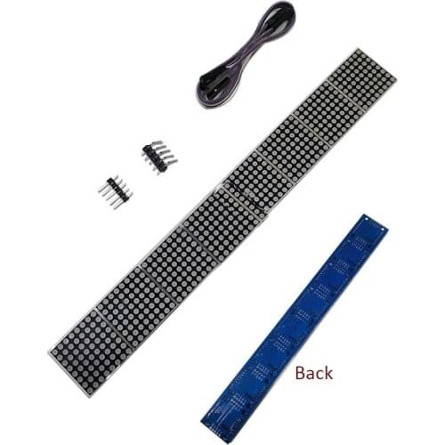 MAX7219 dot matrix module 8 dot matrix eight in one display module microcontroller control drive LED module
