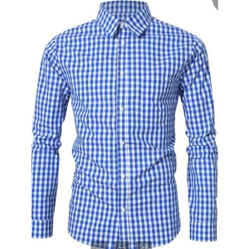 [ German Size ] Kuulee Mens Fashion Shirts for Beer Festival Plaid Button Down Long Sleeve Slim Fit Shirts [ Clearance Sale ]