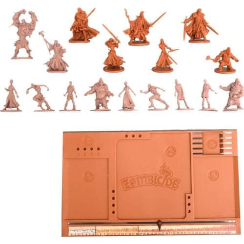 1:72 scale die-casting resin made board game model war chess running group endless killing characters unpainted
