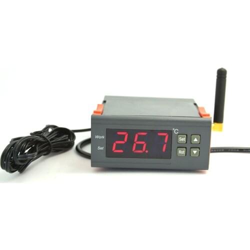 New 433mhz wireless heat detector Temperature Sensor For warehouse or Factory -40 to 110 degree use for security home system