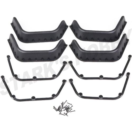 RC Car Widen Fender Flares for 1/10 RC Crawler RC4WD D90 D110 Defender Body Upgrade Parts