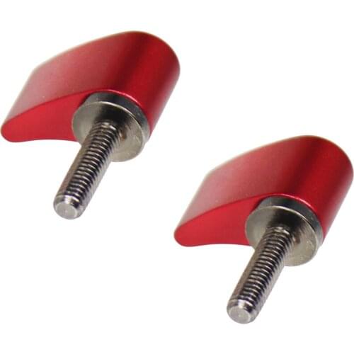 2Pcs M4*14mm Aluminum Alloy Handle Screws Adjustable Handle Locking Thread Knob for Photographic Camera Accessories