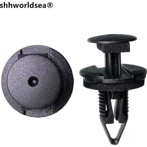 Shhworldsea 100PCS auto clip Center pillar decoration Body side lower side rail Reversing assist system for fiat for chrysler