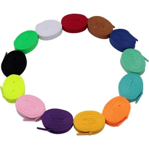 Coolstring 15MM Wide Fly Knitting Polyester Shoelaces Premium Stretch Braided Cords Unisex For Kids&Adults 350 V2 Custom Bulk