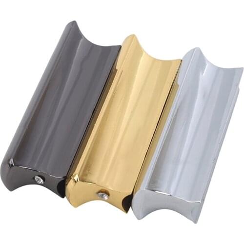 Guitar Slide Steel Stainless Tone Bar Slider For Acoustic Electric Guitar Instruments Portable Sliding Metal Guitar Tone Bar