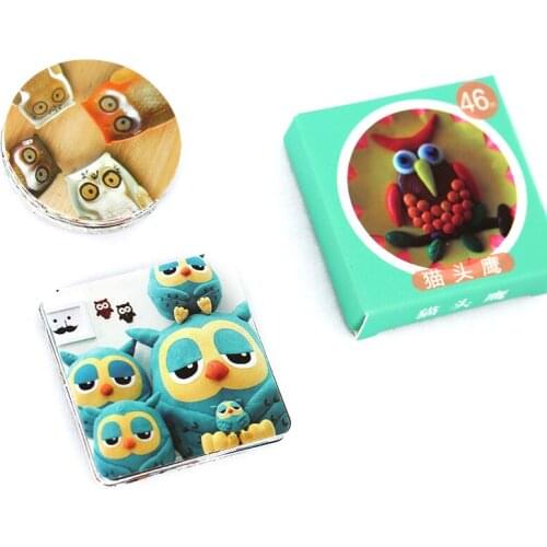 46pcs Night Owl Birds mini paper sticker decoration DIY ablum diary scrapbooking label sticker kawaii stationery high quality