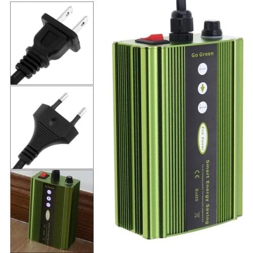 50KW Intelligent Electricity Saving Box Single Phase 90-265V Smart LED Saving Box Energy Saving Device Electricity Bill Killer