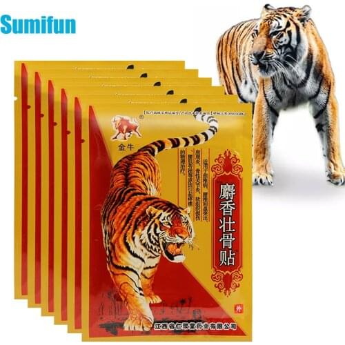 BIG SALE 64pcs Tiger Balm Effective Joint Analgesic Patches Arthritis Rheumatoid Pain Relief Stickers Muscle Sprain Plasters