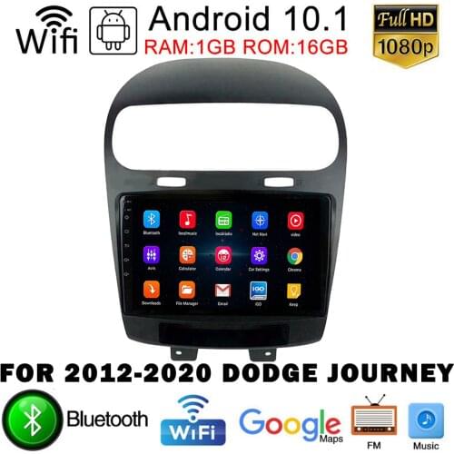 For 2012-2020 Dodge Journey 9'' Android 10.1 Car Stereo Radio GPS Navigation Wifi FM Multimedia Video Player 2 Din