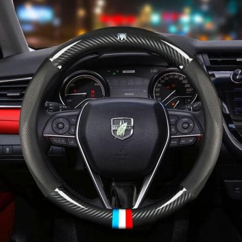 Car Leather Steering Wheel Cover for Dodge RAM Challenger Grand Caravan Journey 2011-2014 2015 2016 2017 2018 2019 2020 2021