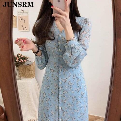 Синие летние платья JUNSRM China At AliExpress
